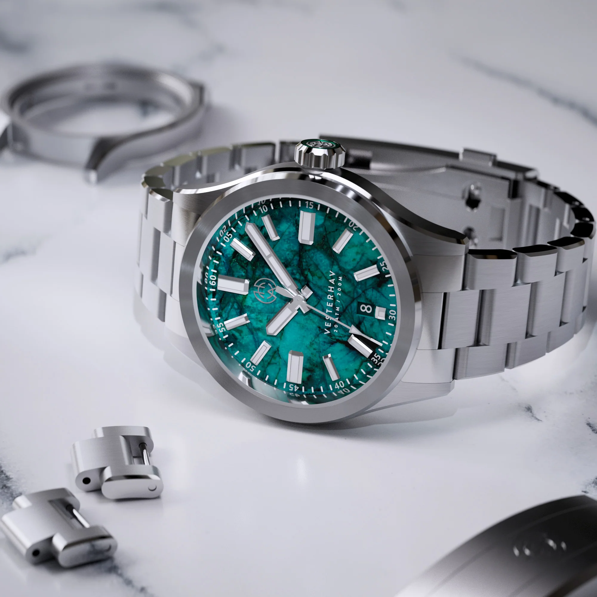 Vesterhav 38 - Chrysocolla - Image 4